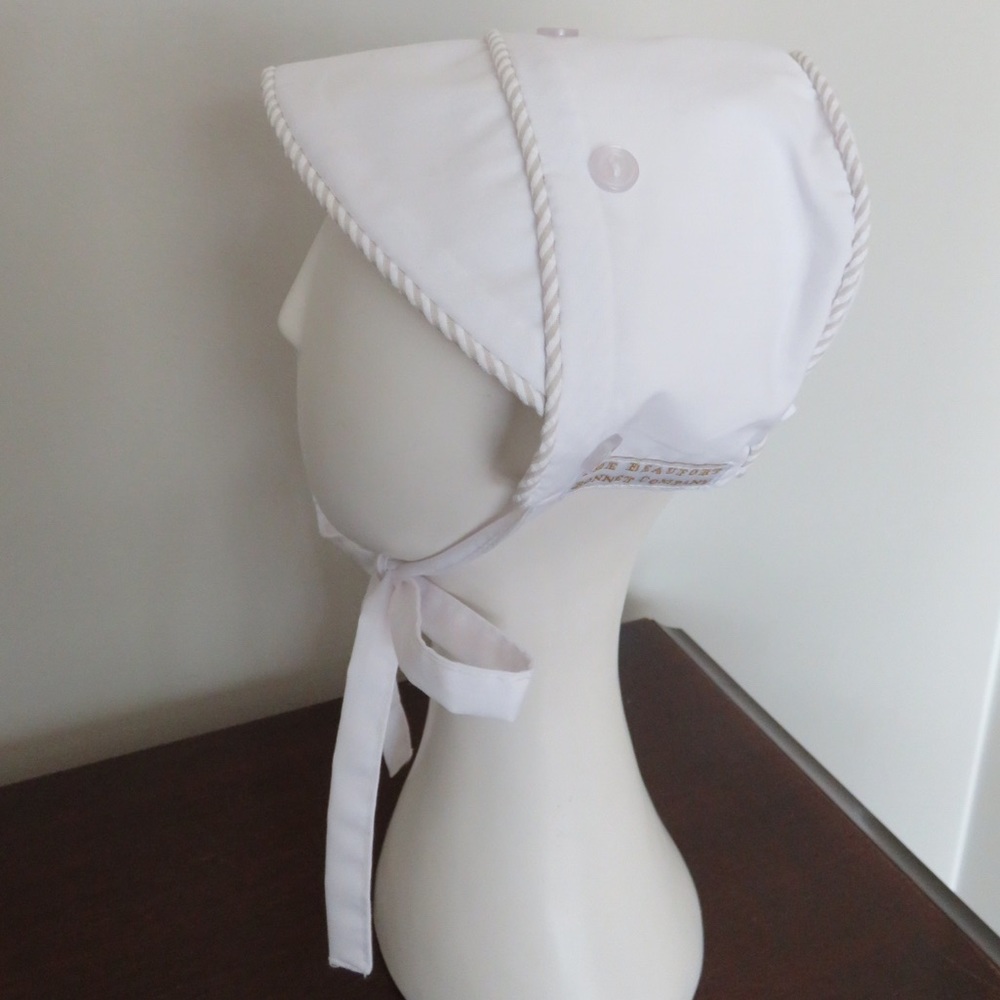 Beaufort Bonnet Company White  Barringer Bonnet XS
